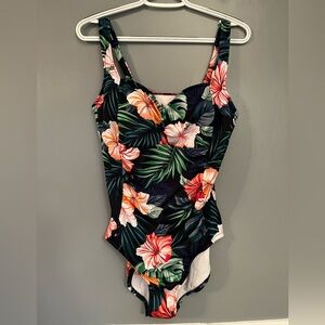Tropical Floral Swimsuit